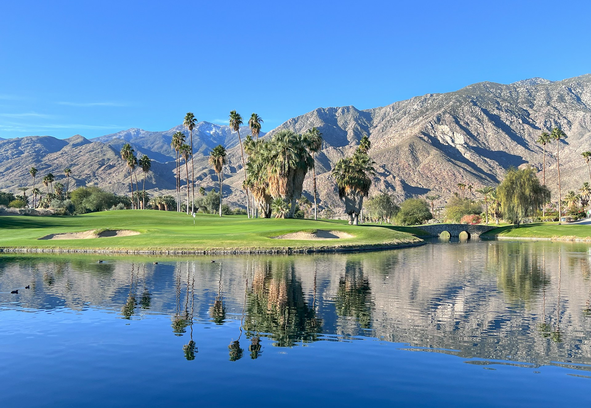 palm springs campo de golf
